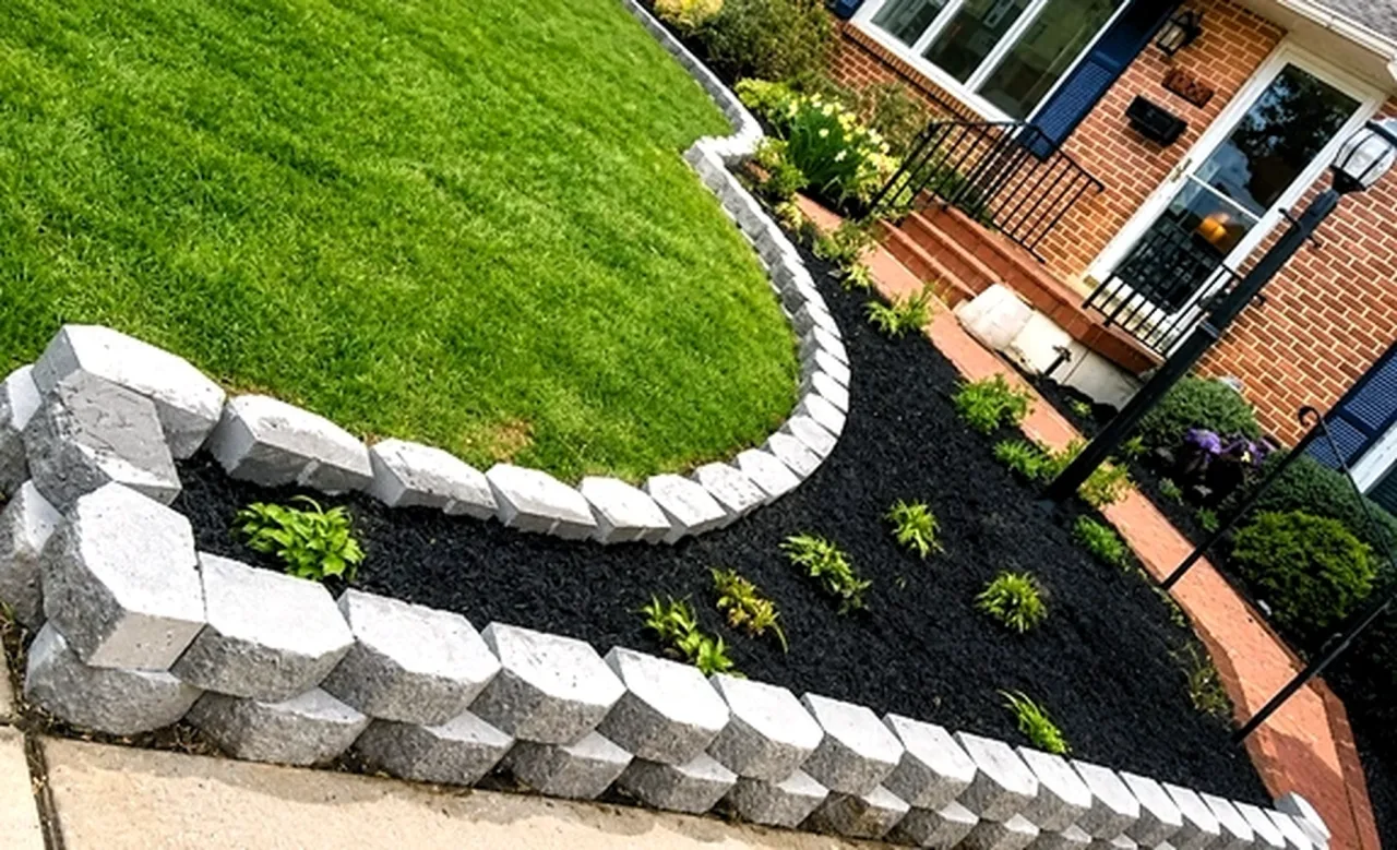 Catonsville Garden Wall Design