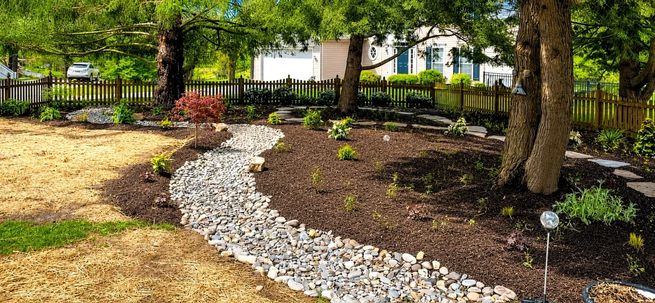Columbia - Riverbed & Stepping Stone Path Design