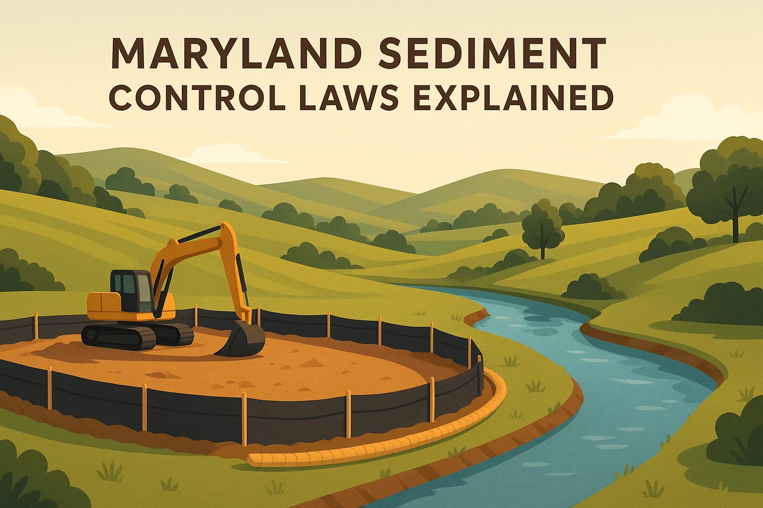 Maryland Sediment Control Laws Explained