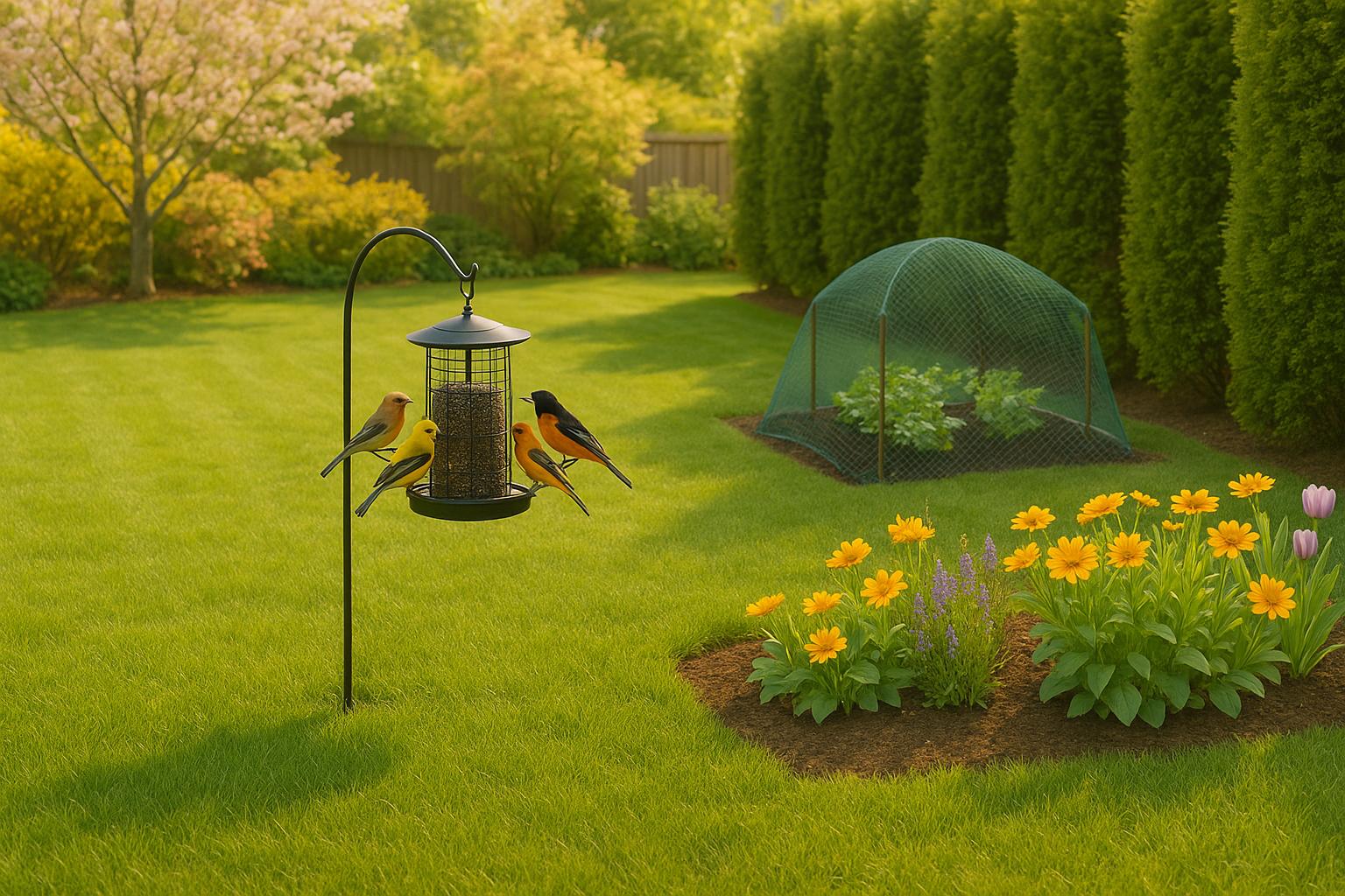 How To Protect Maryland Yards From Bird Damage