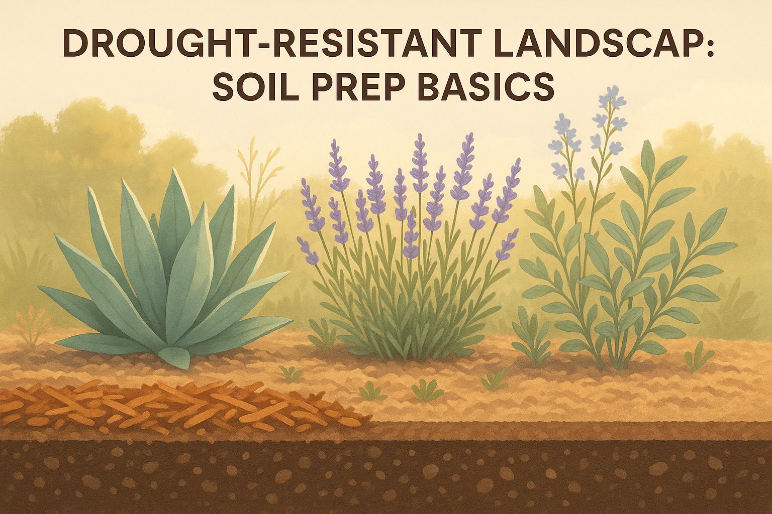 Drought-Resistant Landscaping: Soil Prep Basics