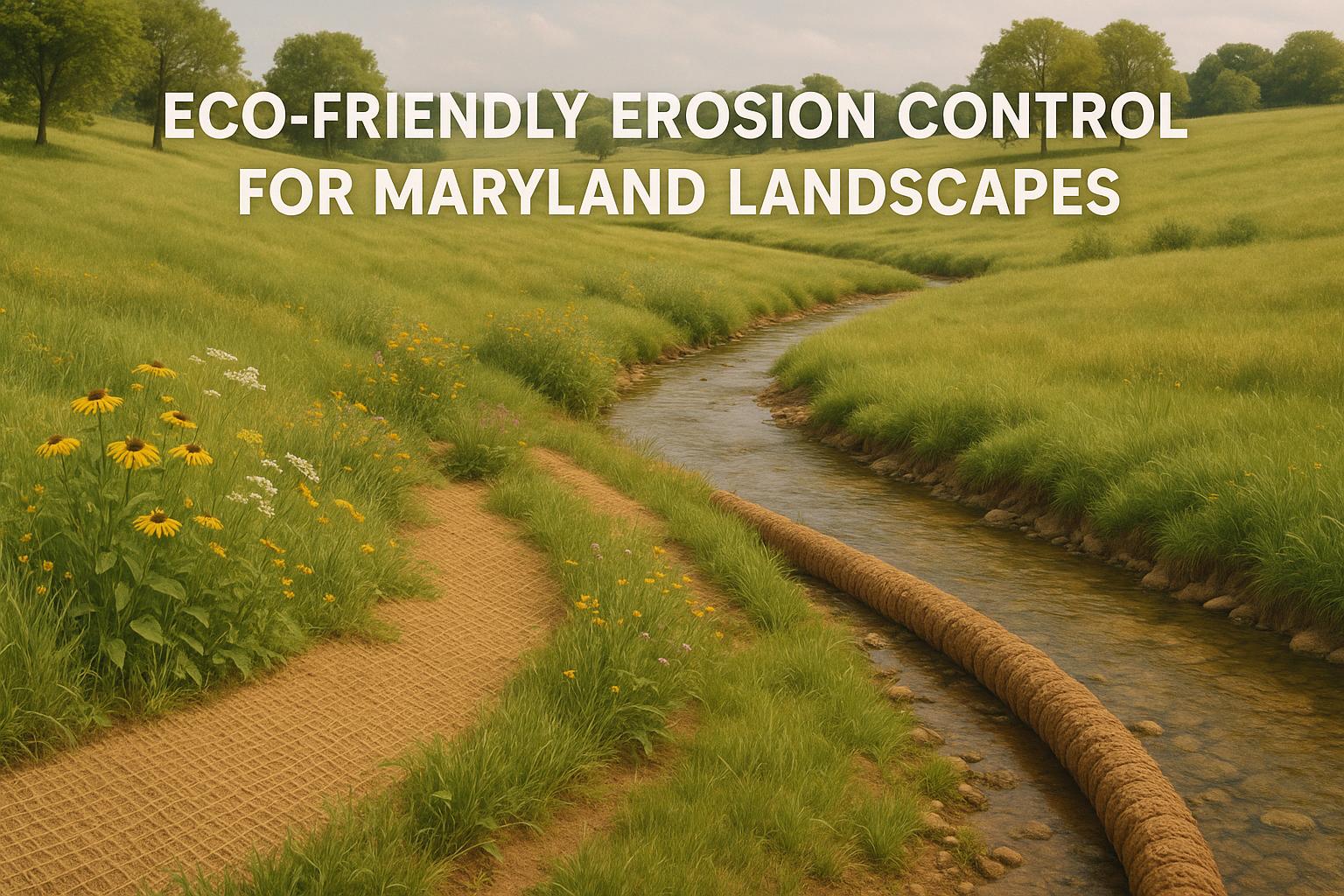 Eco-Friendly Erosion Control for Maryland Landscapes