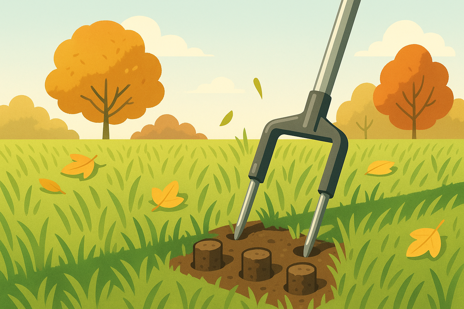 Study: Aeration Benefits for Maryland Lawns