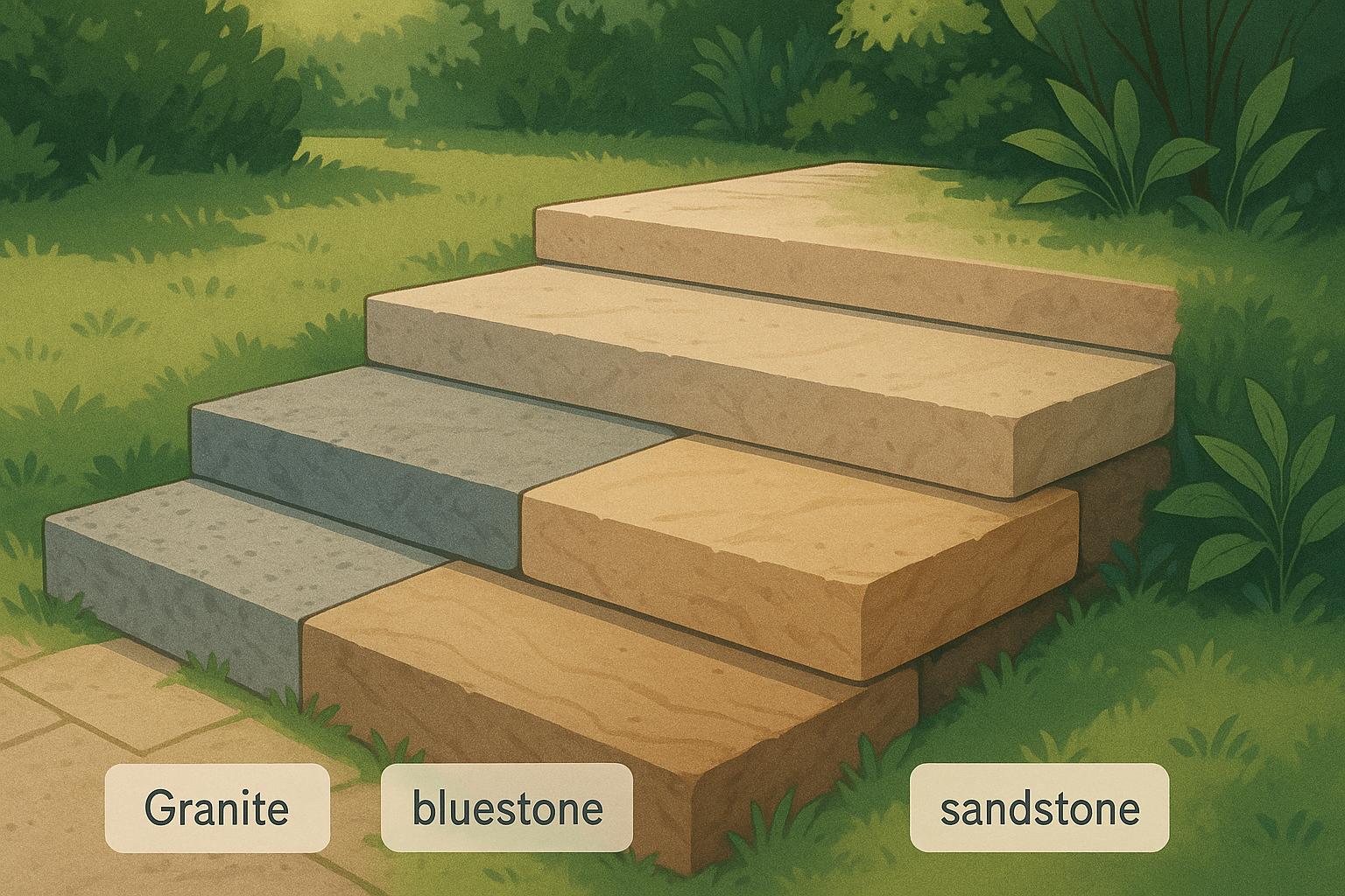 Top 7 Natural Stone Types for Outdoor Steps