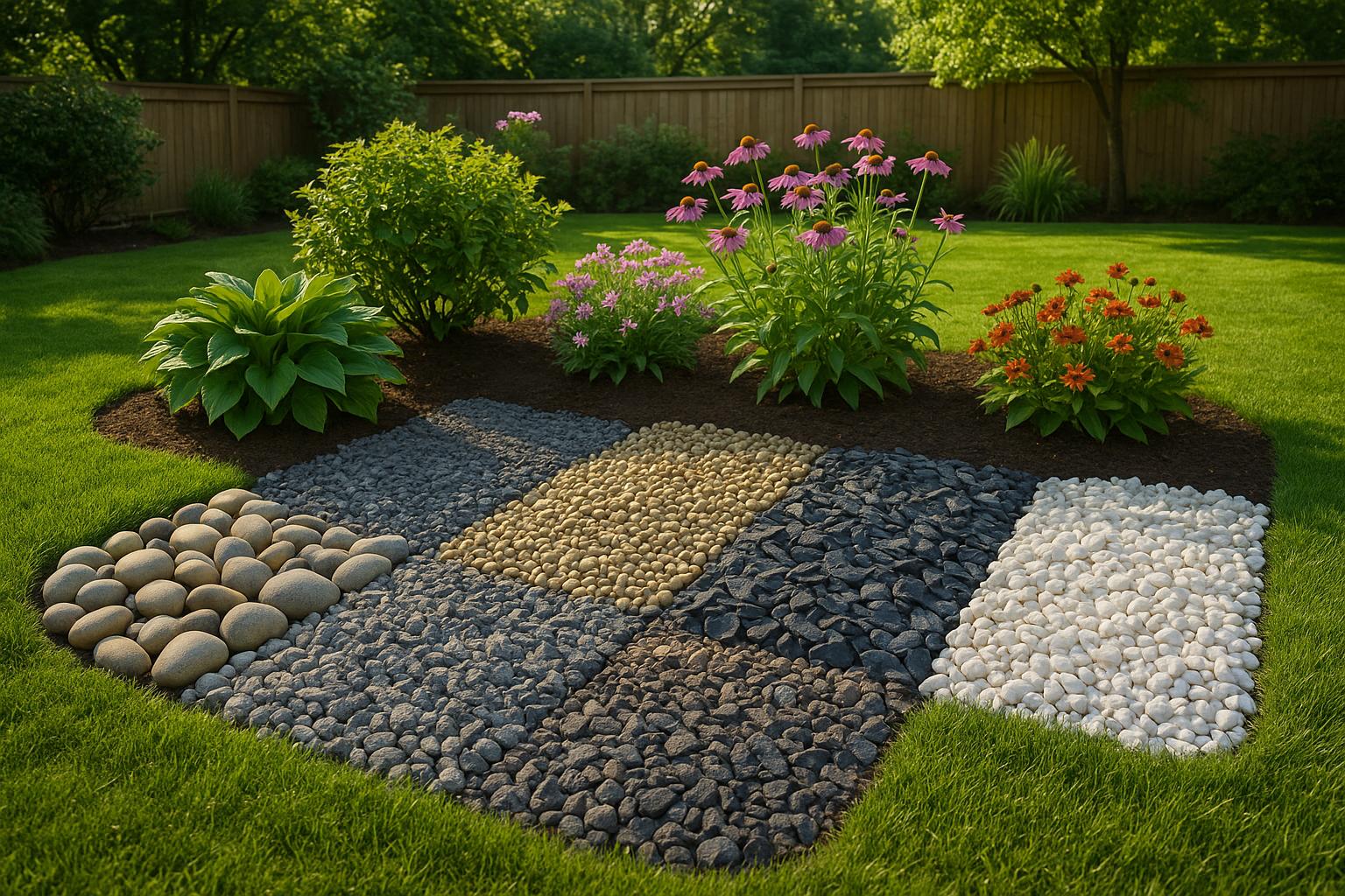 5 Stone Mulch Options for Maryland Yards