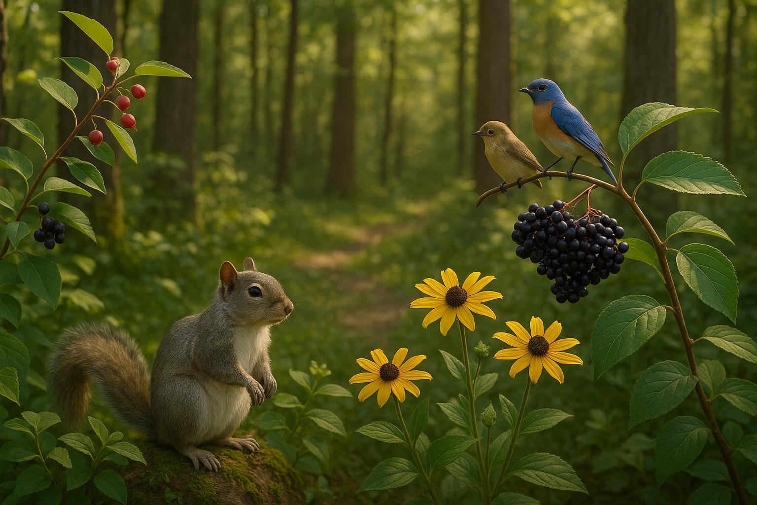 10 Edible Plants for Maryland Wildlife