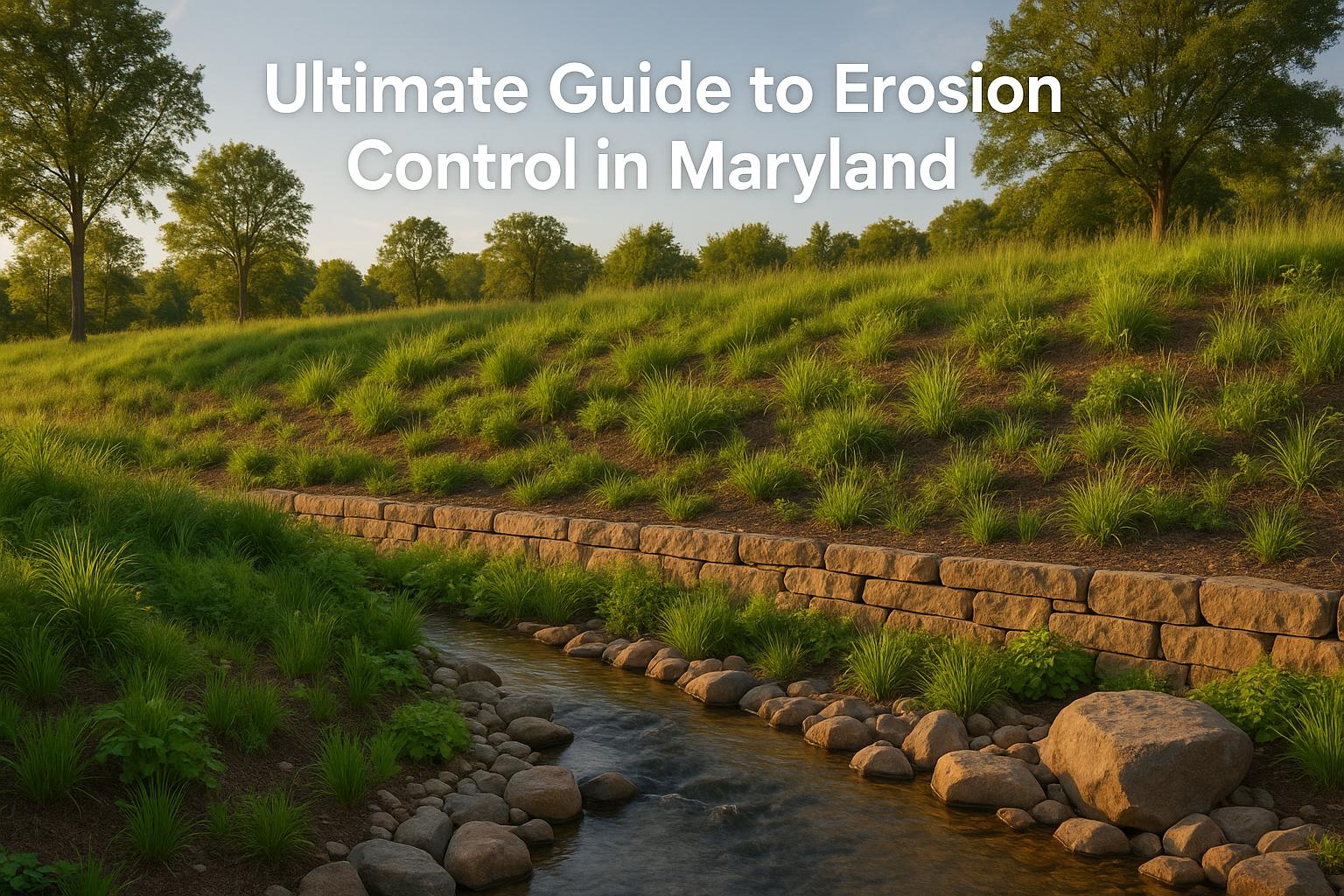 Ultimate Guide to Erosion Control in Maryland