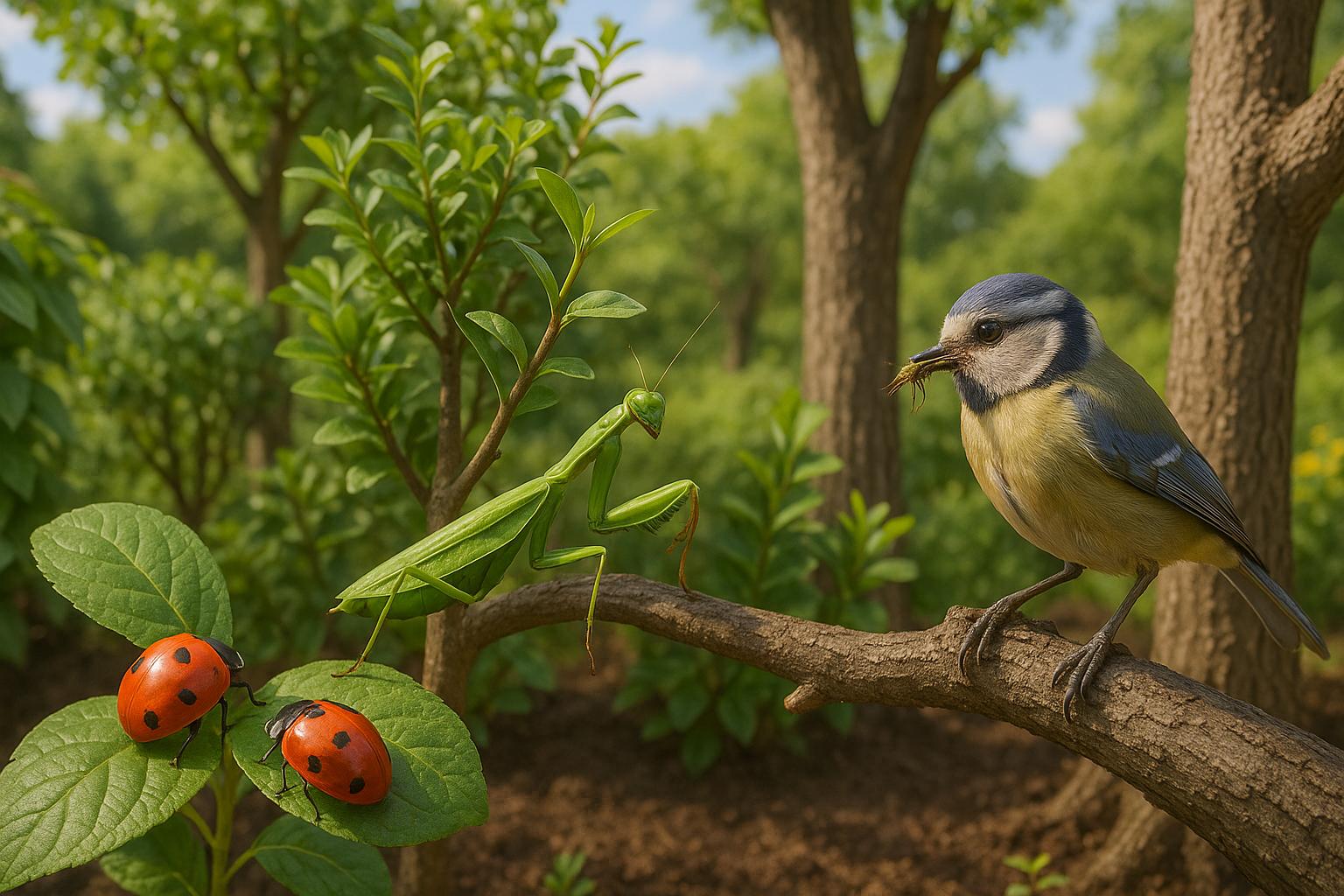 Biological Pest Control for Trees and Shrubs