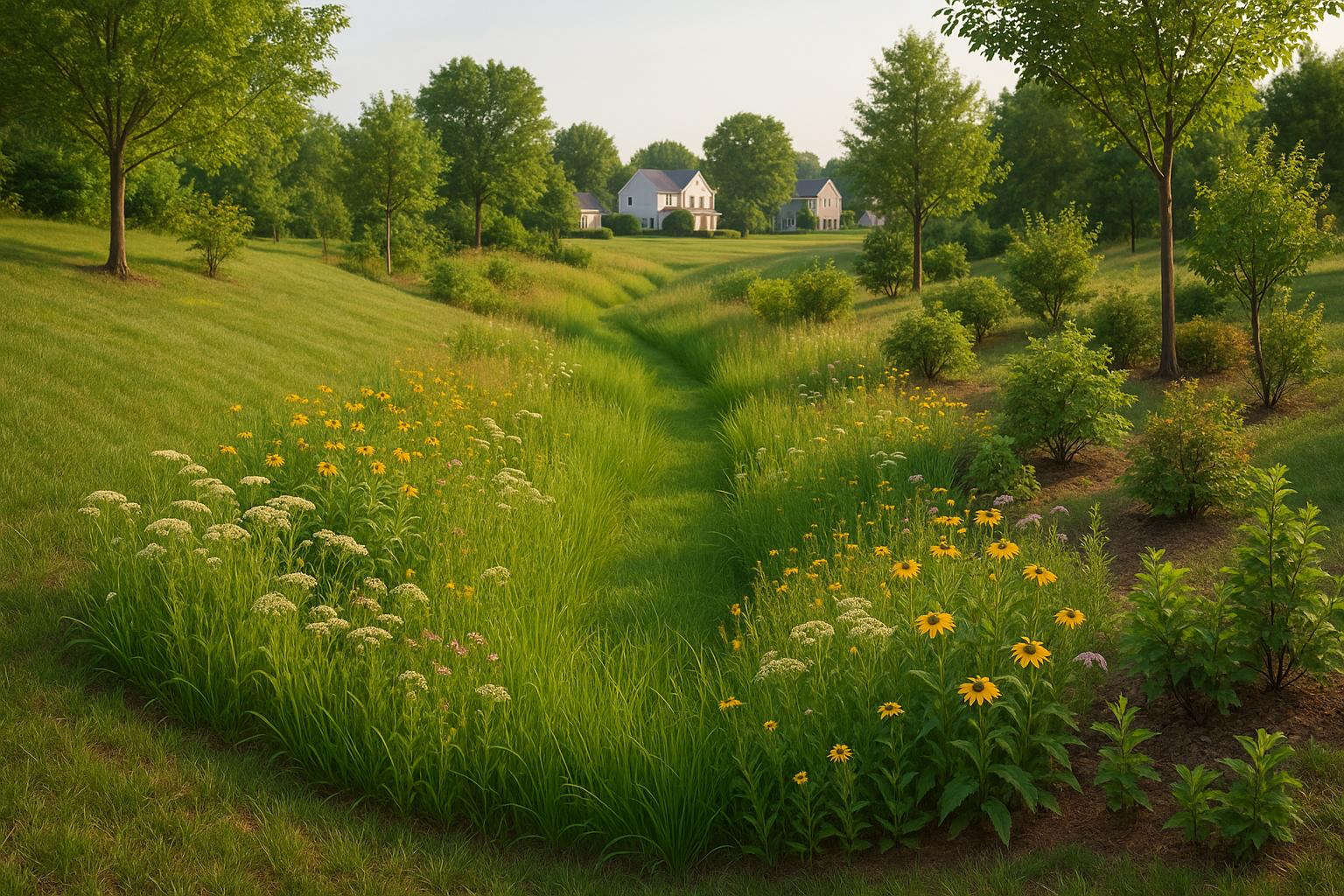 Designing Swales for Maryland Landscapes