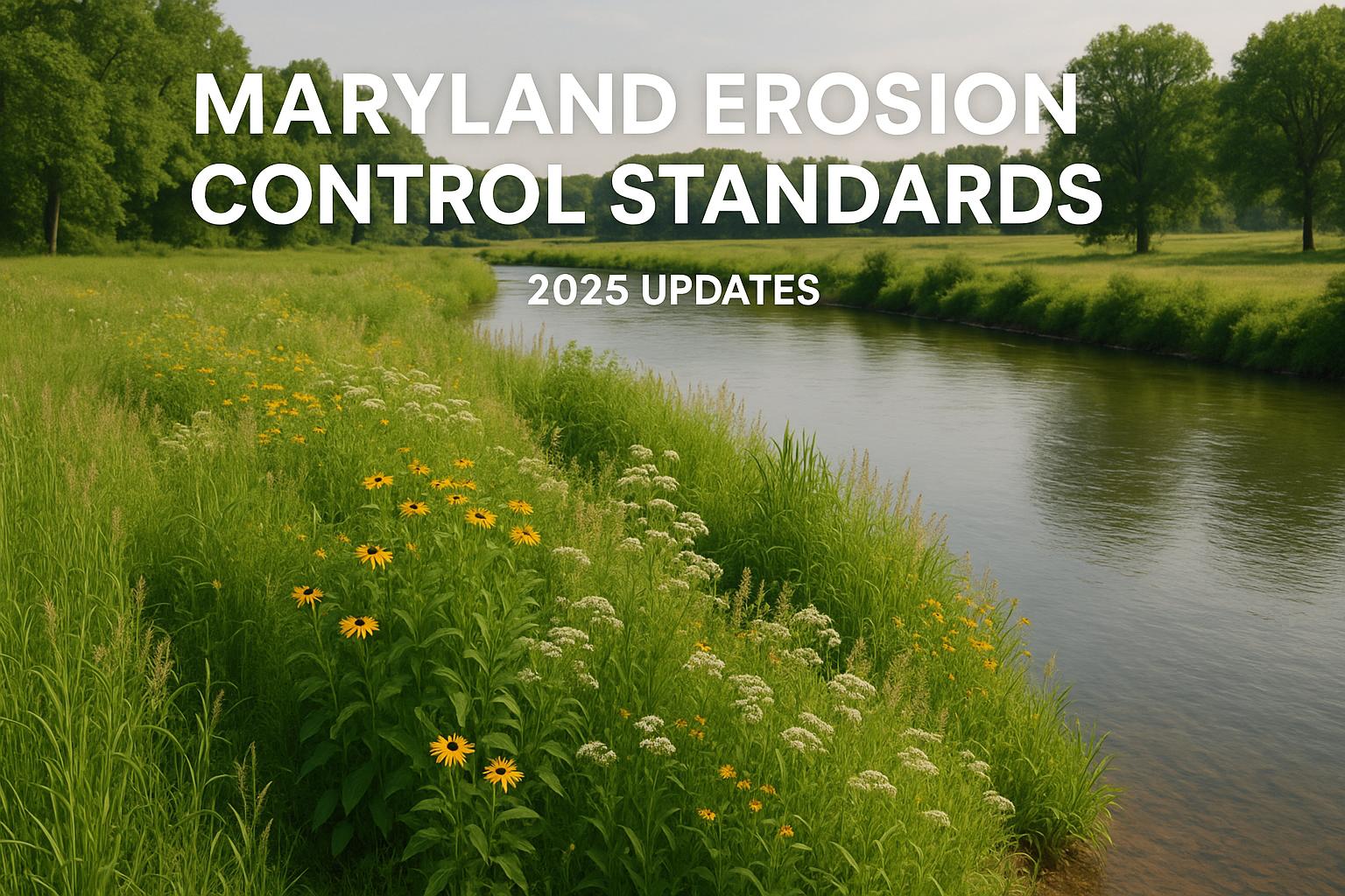 Maryland Erosion Control Standards: 2025 Updates