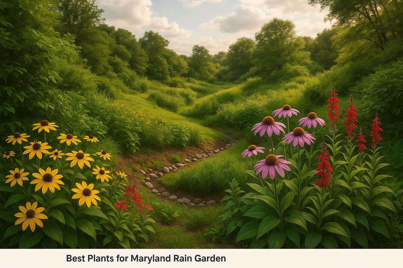 Best Plants for Maryland Rain Gardens