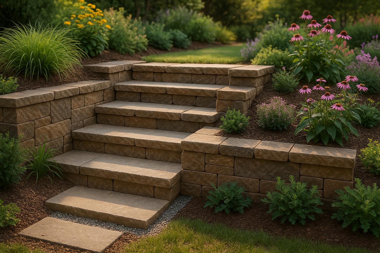 How To Build Retaining Wall Steps