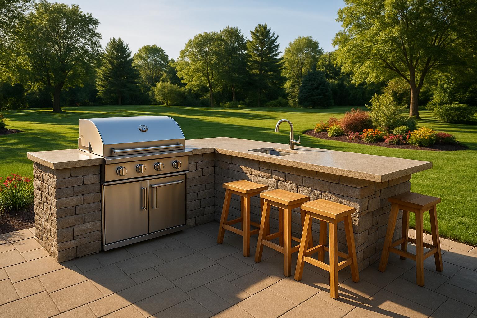 Outdoor Kitchen Costs in Maryland 2025