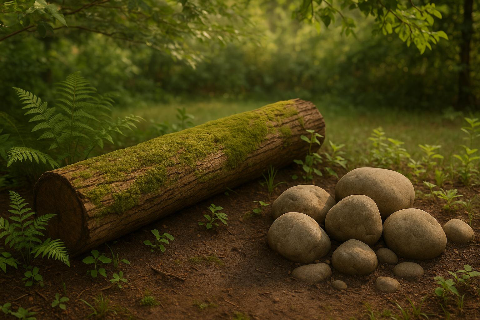 Logs vs. Rocks for Amphibian Refuge