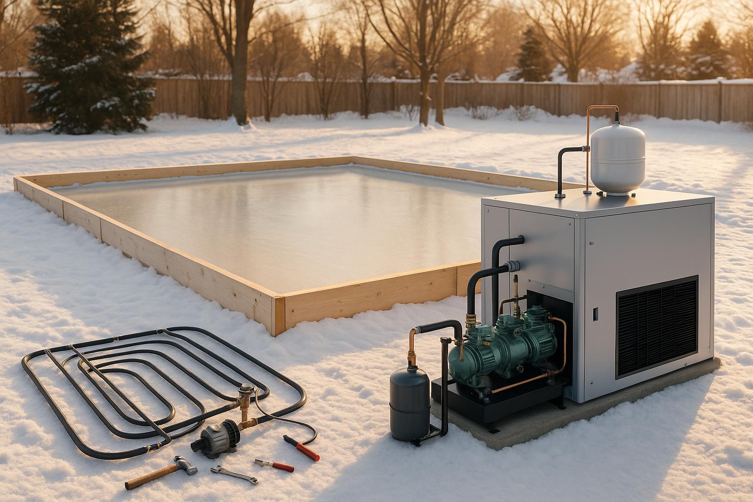 DIY vs. Professional Ice Rink Refrigeration