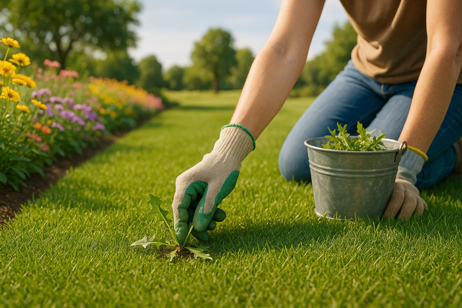 10 Organic Weed Control Tips for Lawns