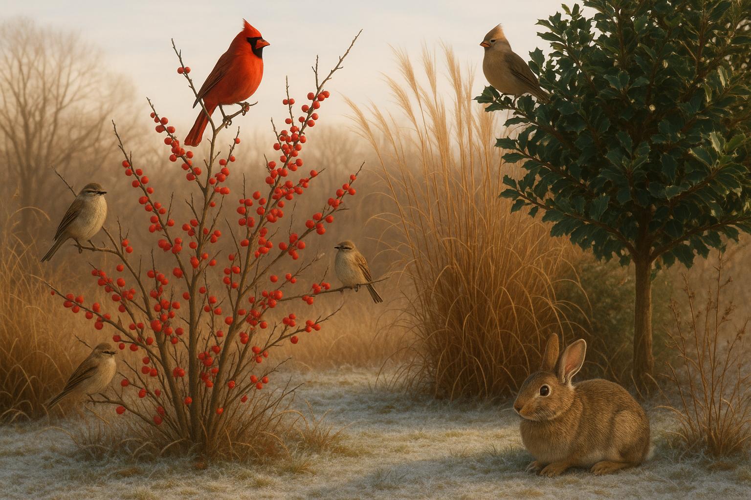 Top Native Plants for Winter Wildlife Habitats