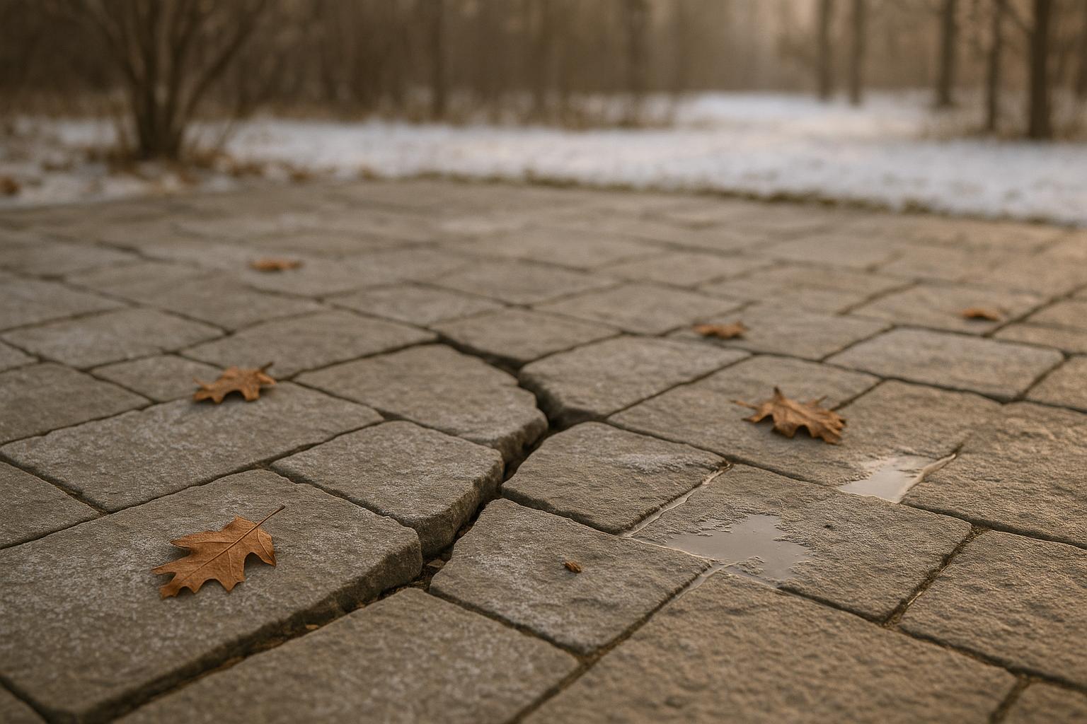5 Signs Winter Damaged Your Hardscapes
