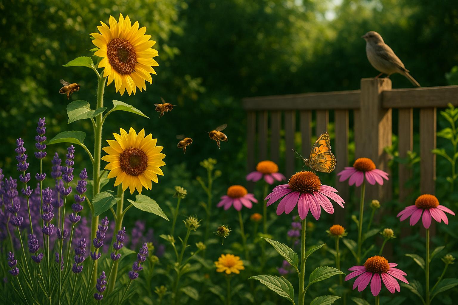 How to Design a Small Pollinator Garden