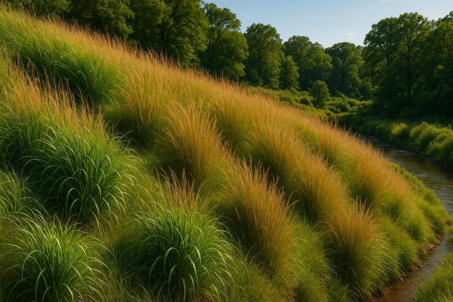 Best Native Grasses for Erosion Control in Maryland