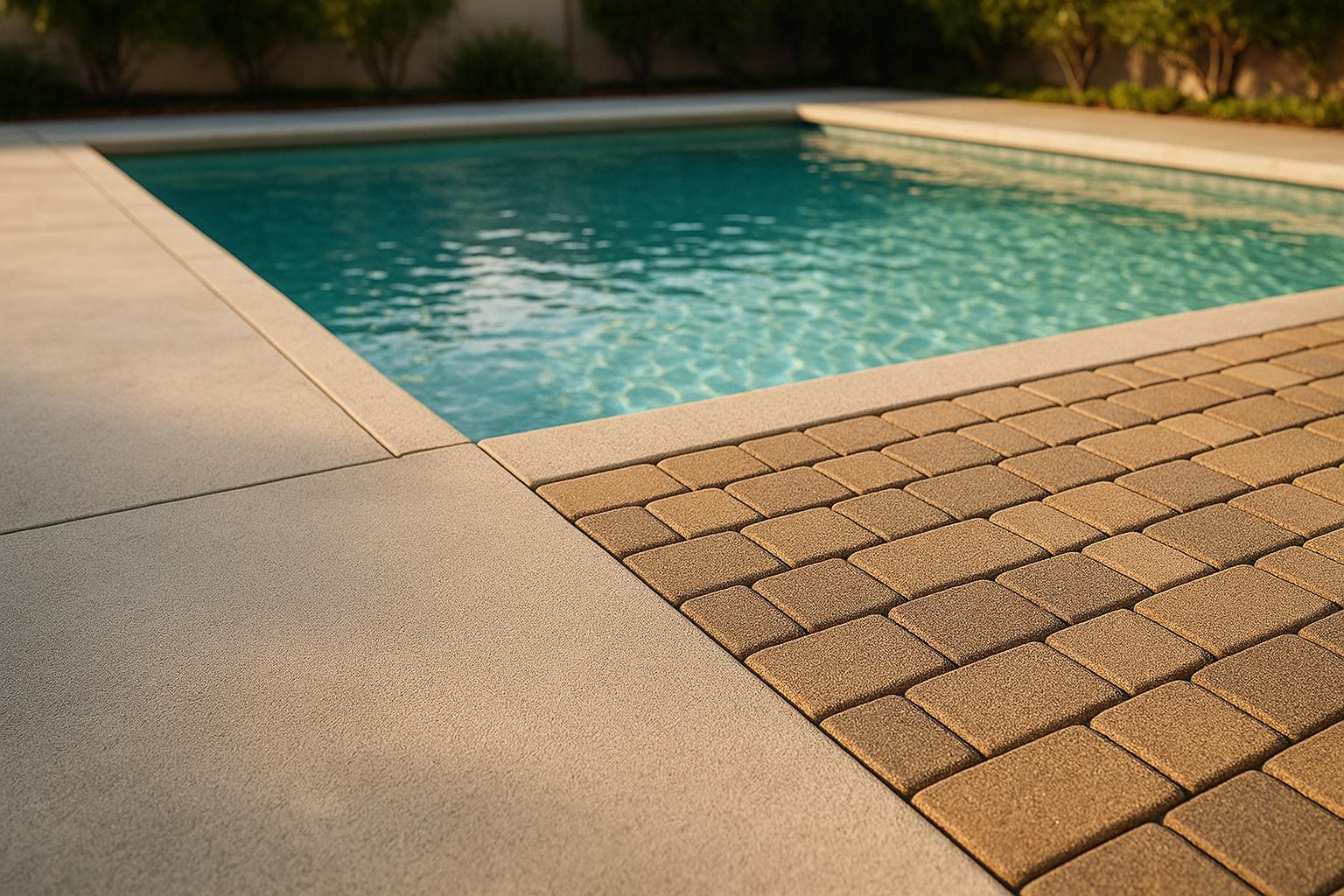 Concrete vs. Pavers for Non-Slip Pool Decks