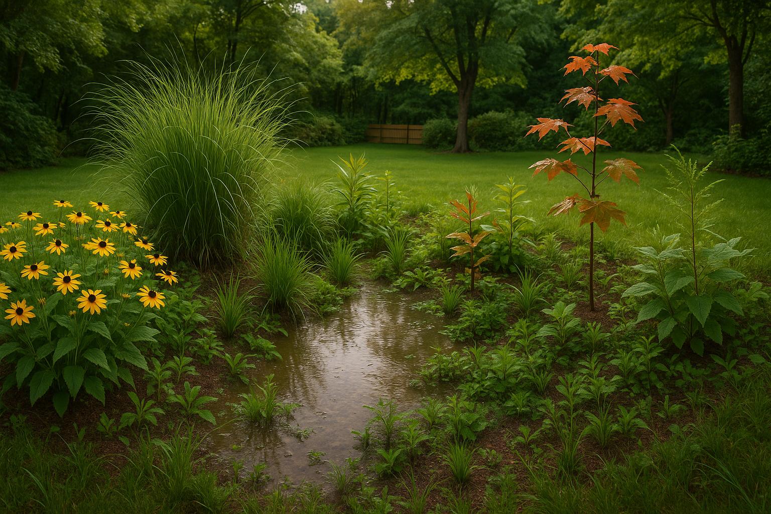 Solving Drainage Issues with Native Plants