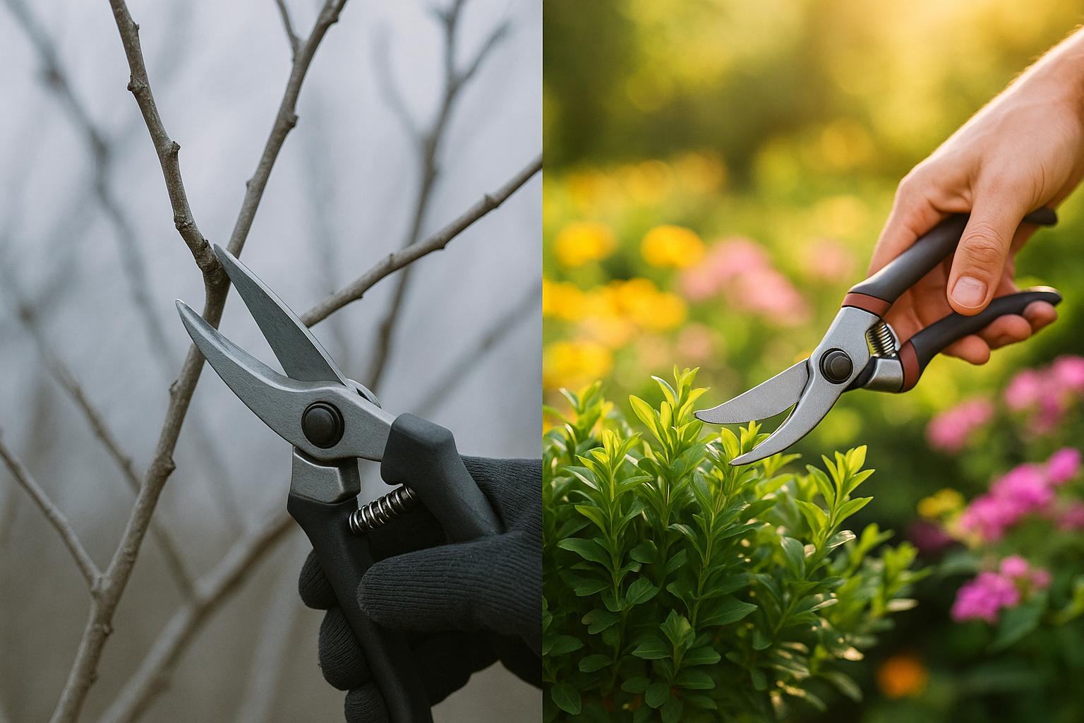Spring vs. Winter Pruning: Key Differences