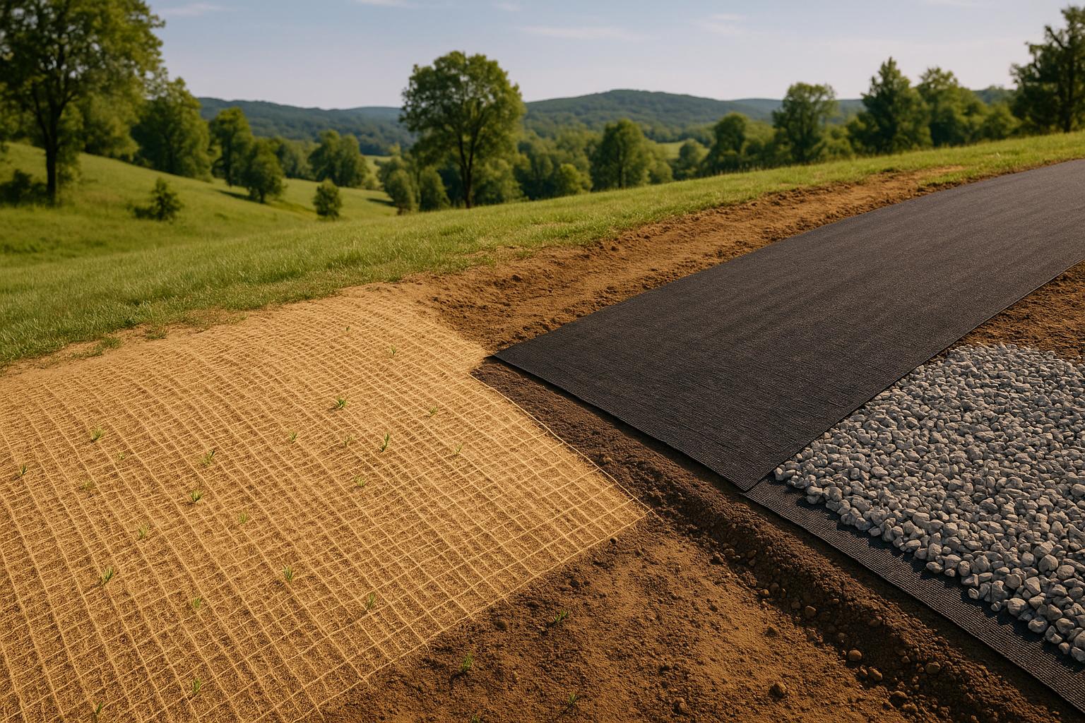 Erosion Control Blankets vs. Geotextiles: Maryland Supplier Options