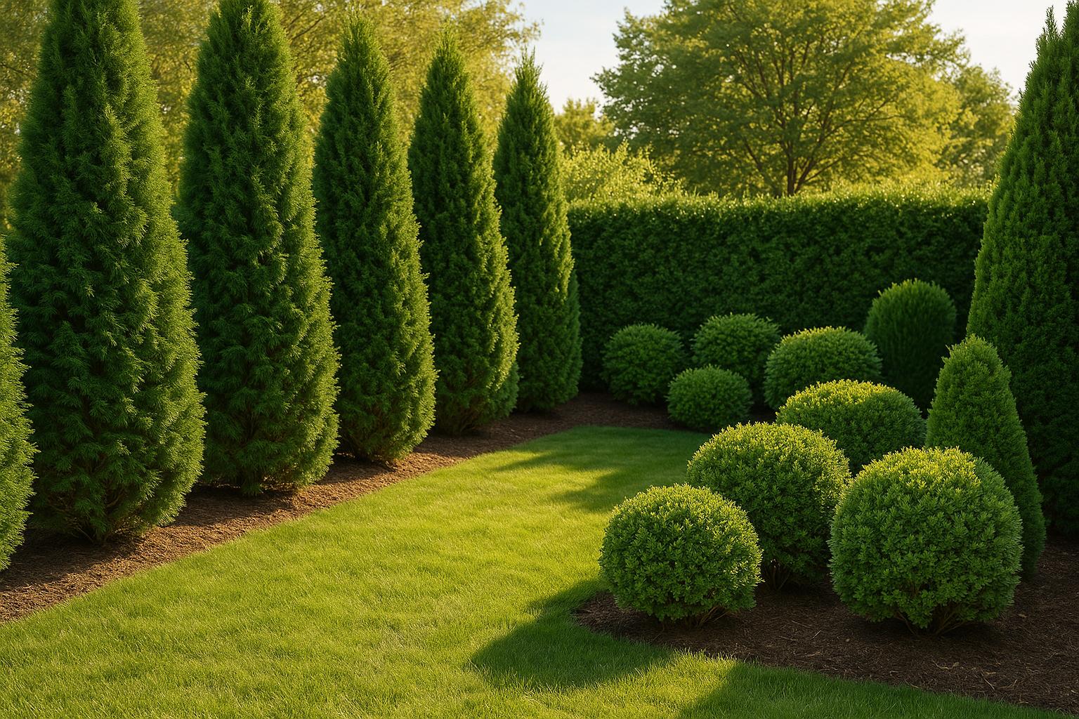 Fast-Growing Privacy Shrubs vs Privacy Trees