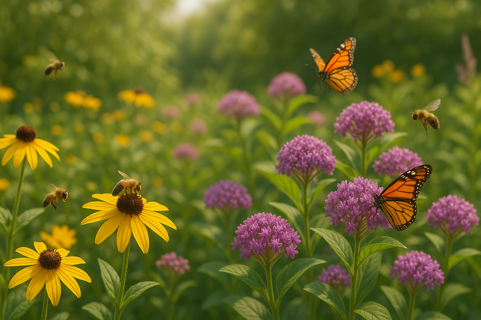 Native Plants for Maryland Pollinator Gardens
