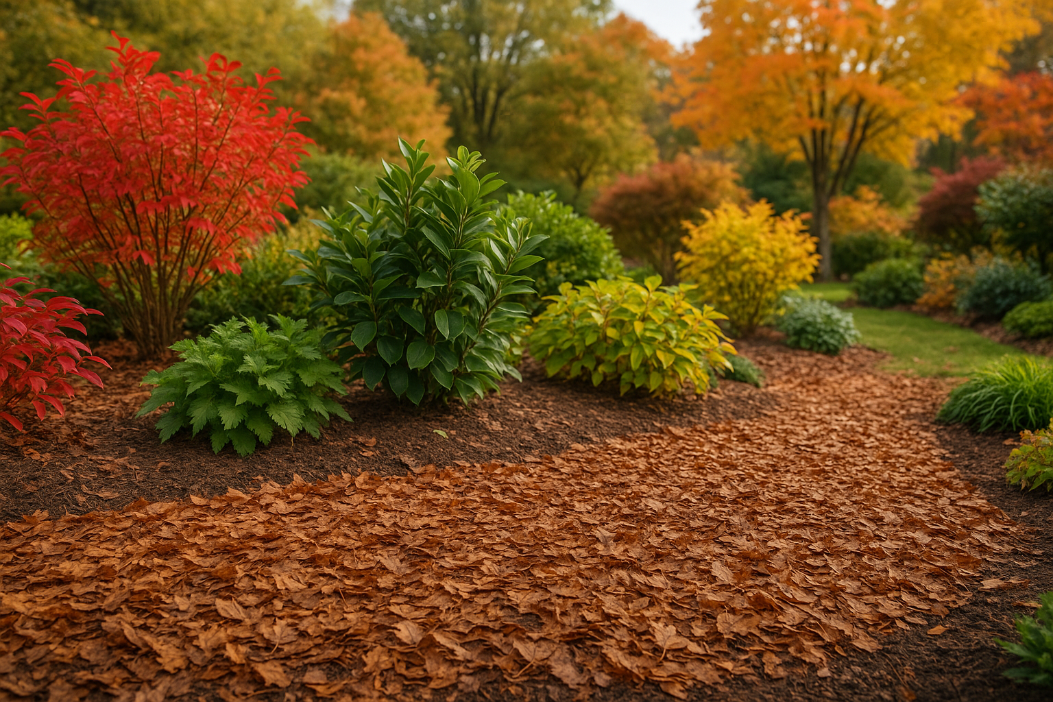 Leaf Mulch: Seasonal Guide for Maryland Gardens