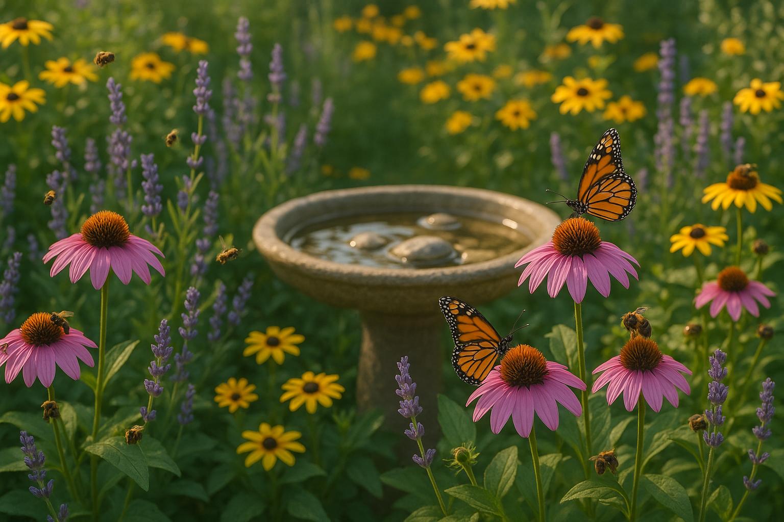 Pollinator Garden Layout Tips