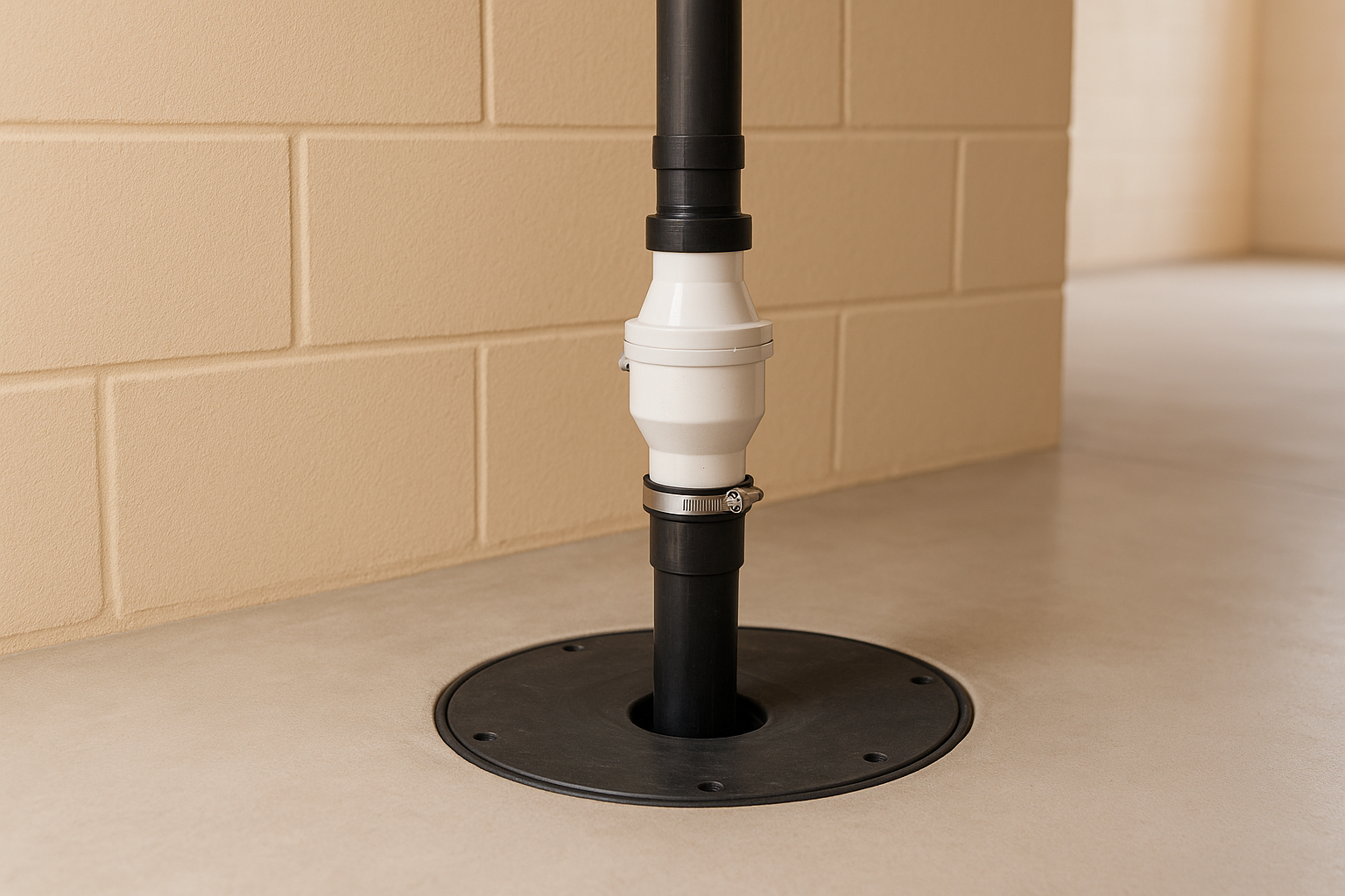 How to Install a Sump Pump Check Valve