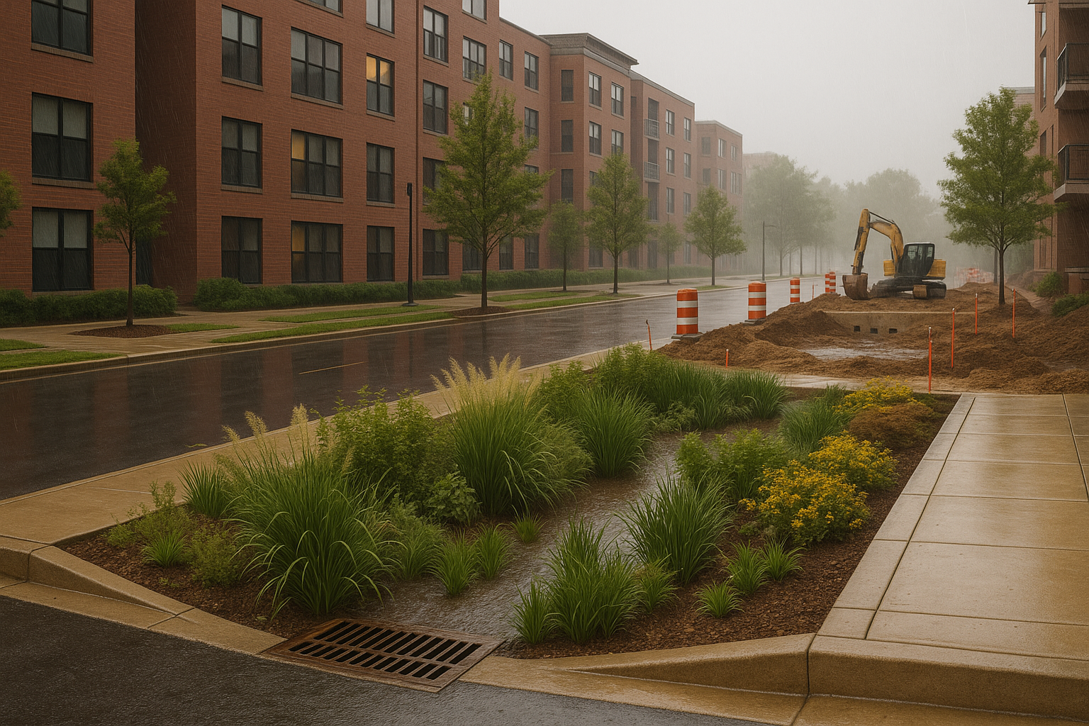 Stormwater Retrofits vs. New Systems