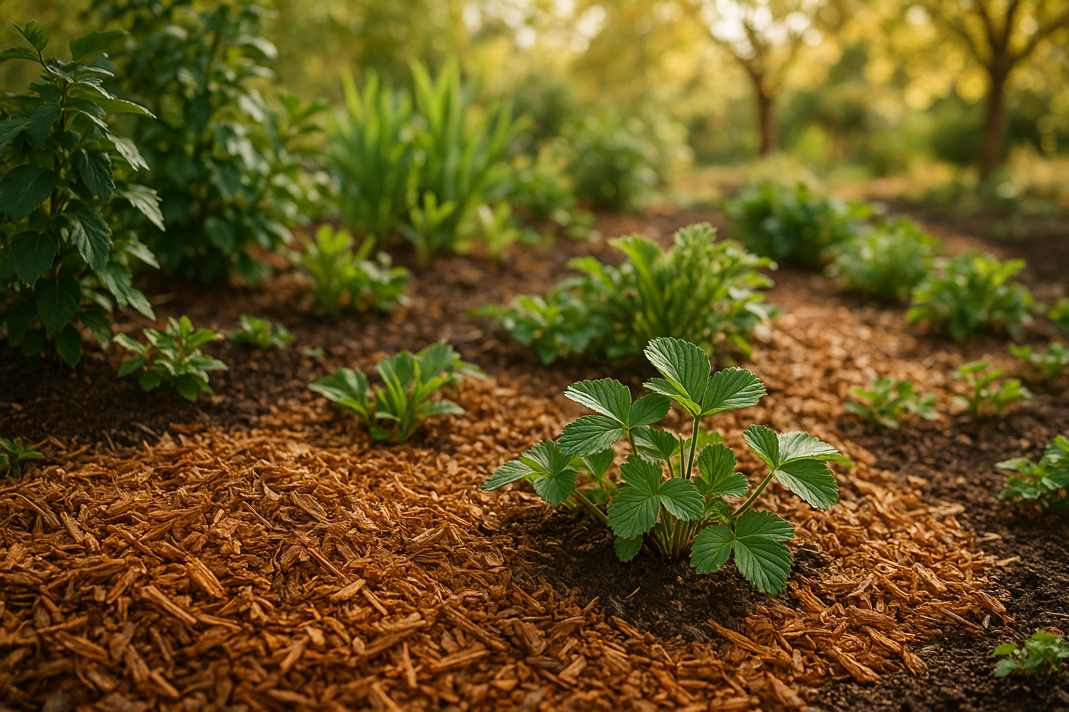 How Seasonal Mulching Helps Conserve Water