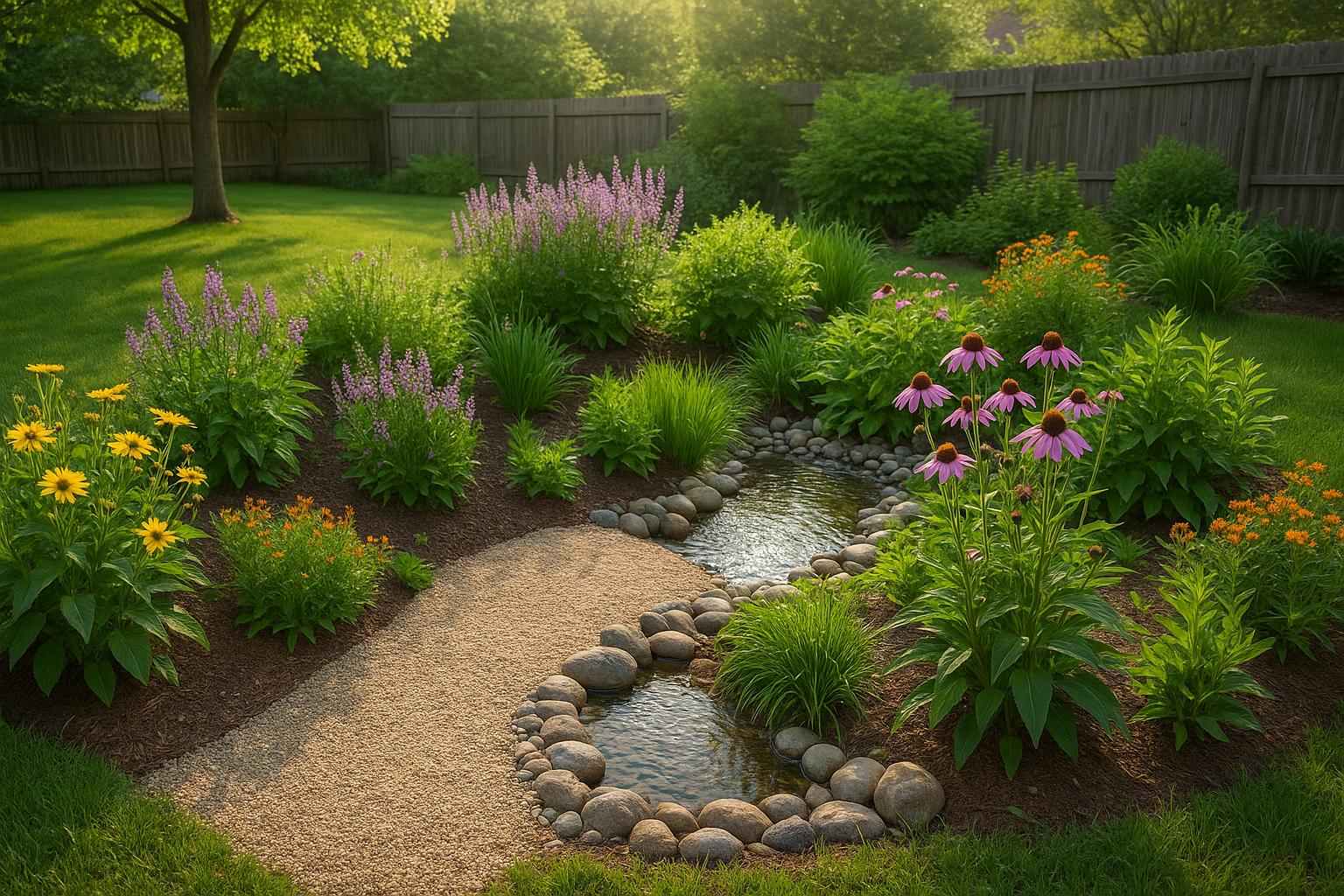 Rain Garden Care Checklist for Every Season