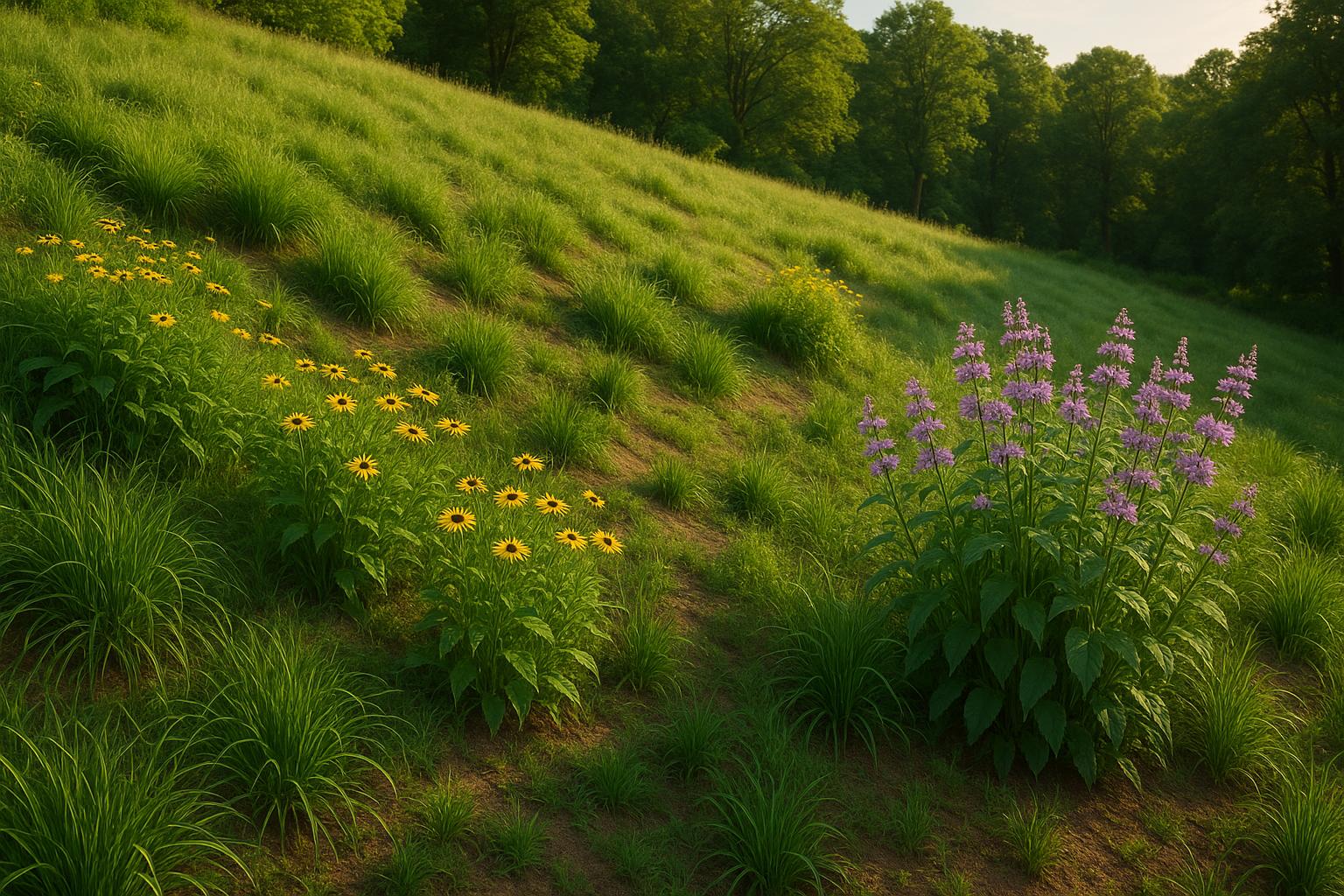 Erosion Control with Native Plants for Clay Soils