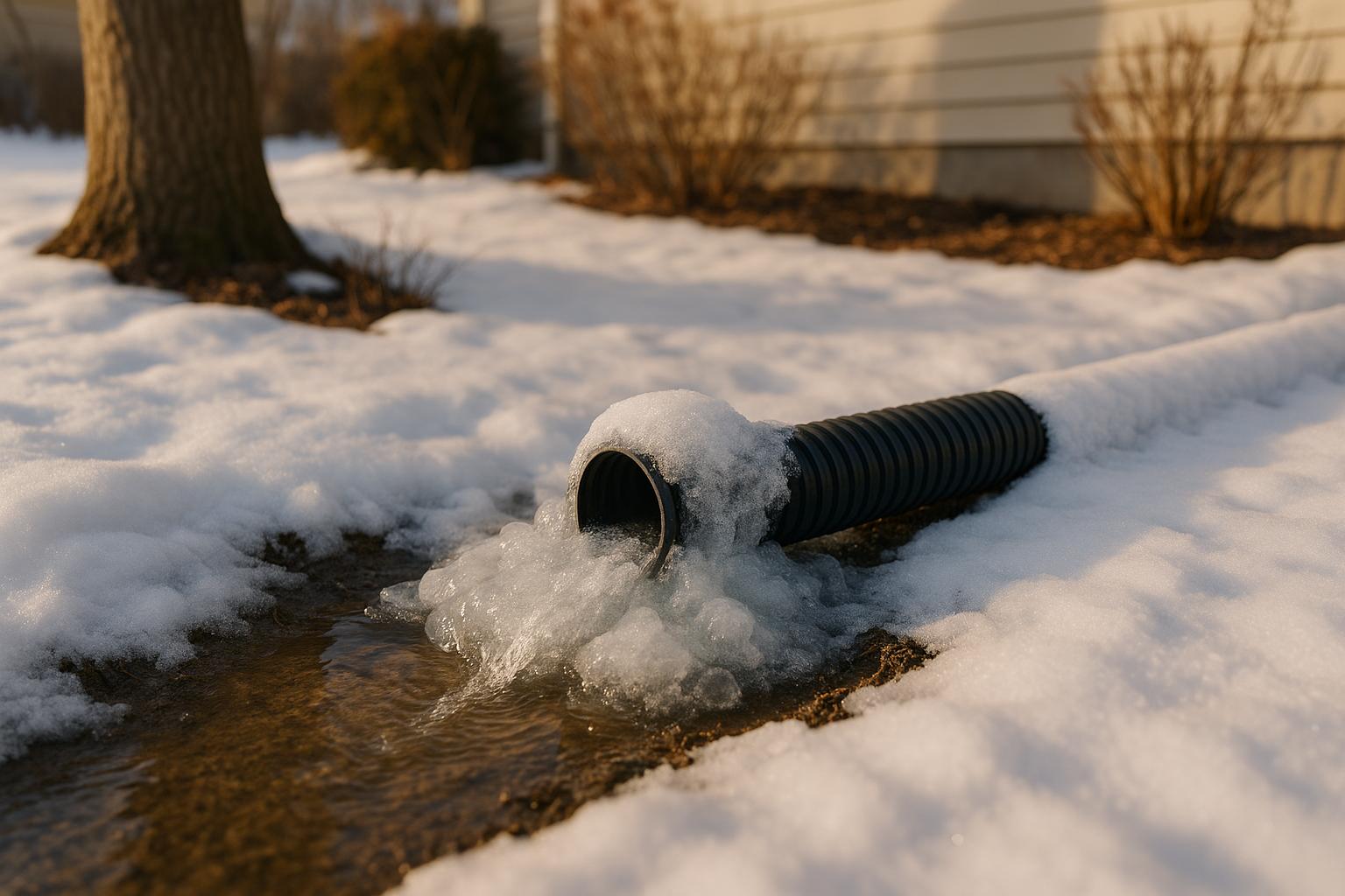 Problem-Solving: Frozen Buried Discharge Lines