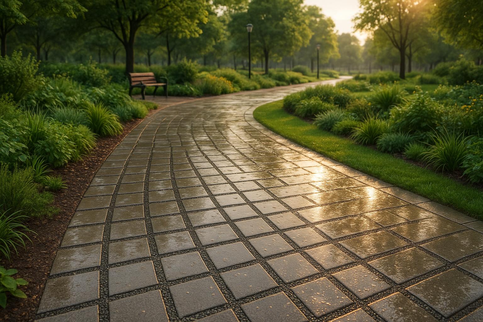 How Permeable Pavers Manage Stormwater