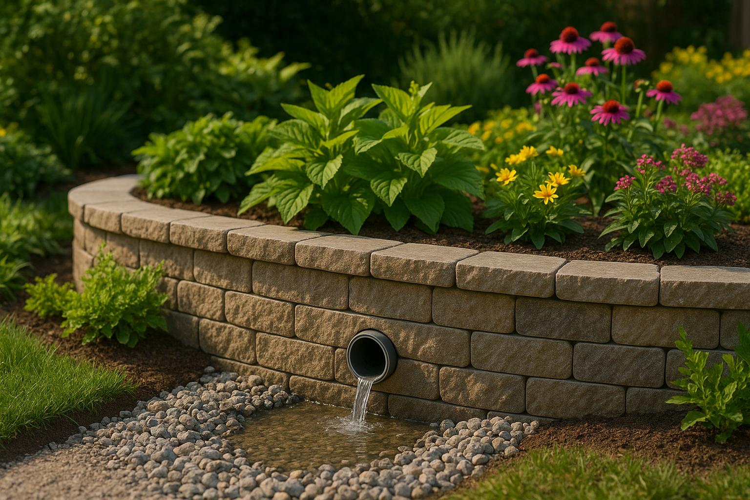 Drainage Tips for Retaining Walls in Small Gardens