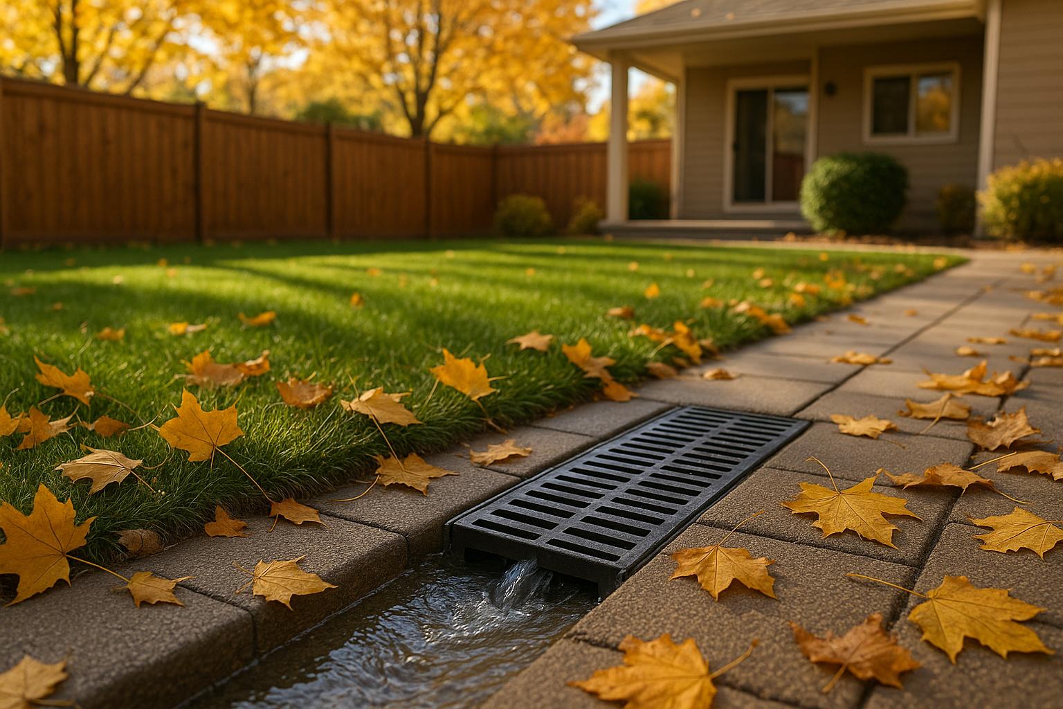 Fixing Poor Drainage Before Winter