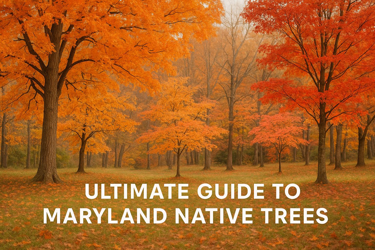 Ultimate Guide to Maryland Native Trees