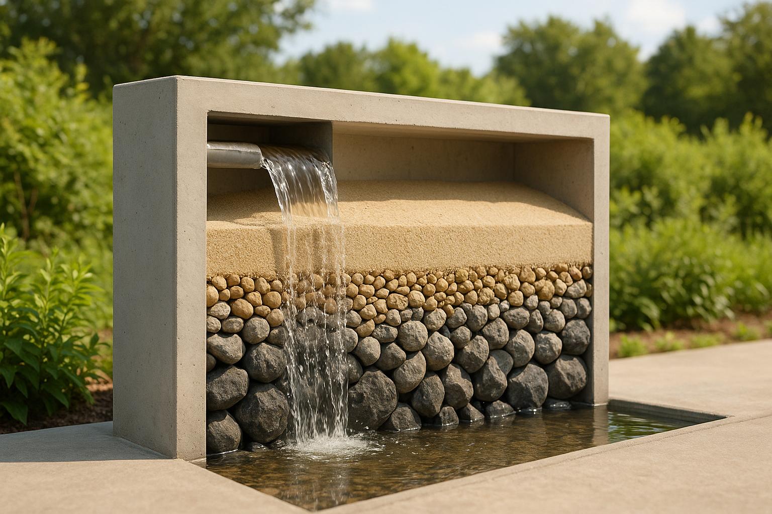 How Sand and Gravel Beds Filter Stormwater
