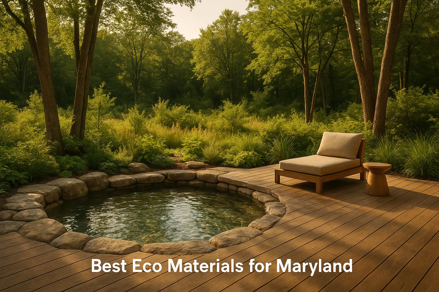 Best Eco Materials for Maryland Spas