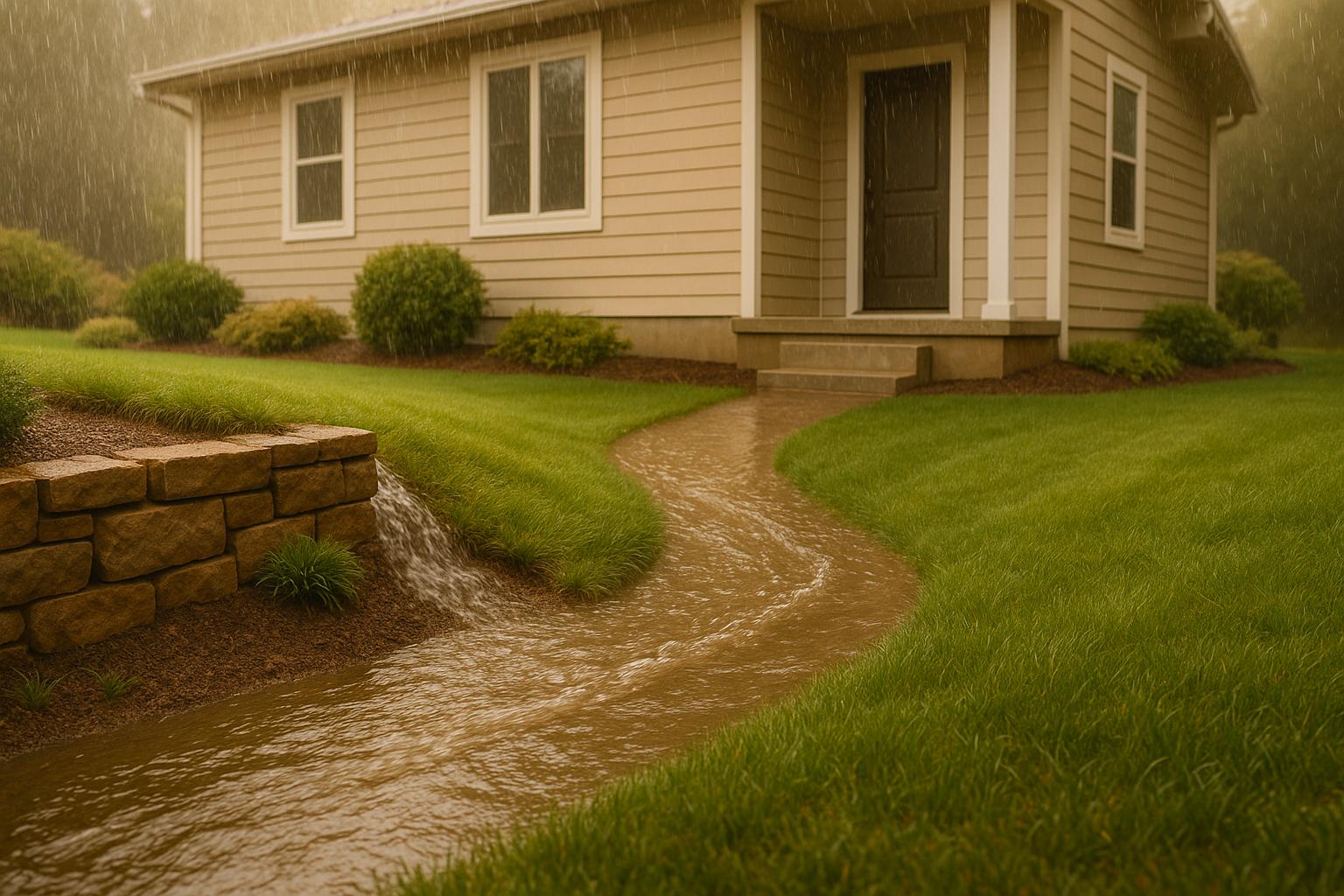 How Grading Prevents Flooding