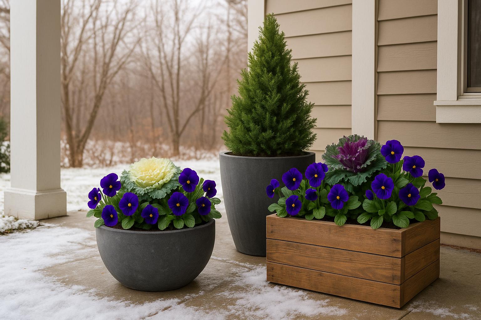 How to Create Winter Container Gardens in Maryland