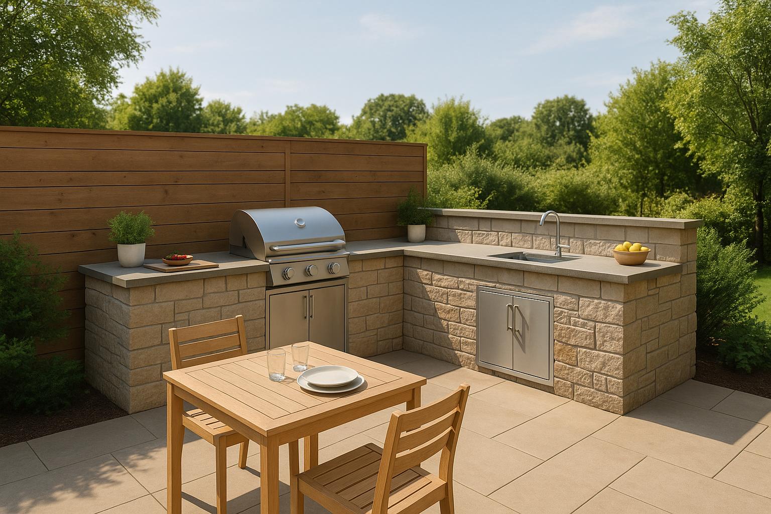 Outdoor Kitchen Layout vs. Space: Key Considerations