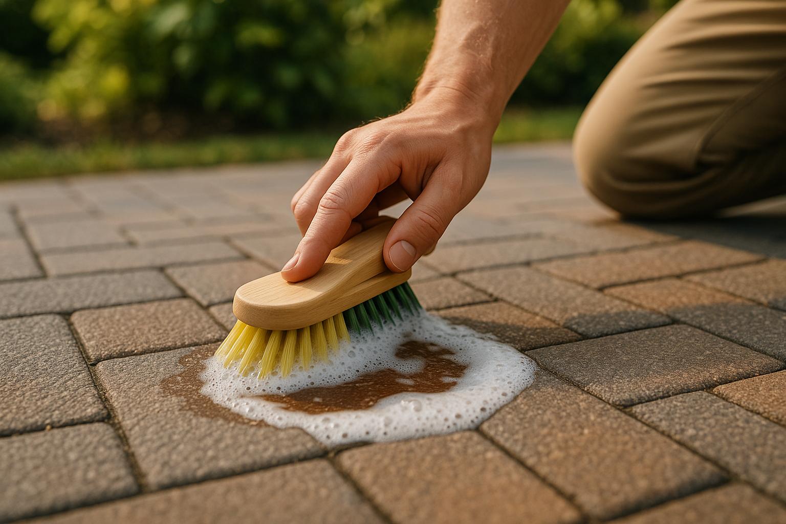 Ultimate Guide to Driveway Paver Stain Removal