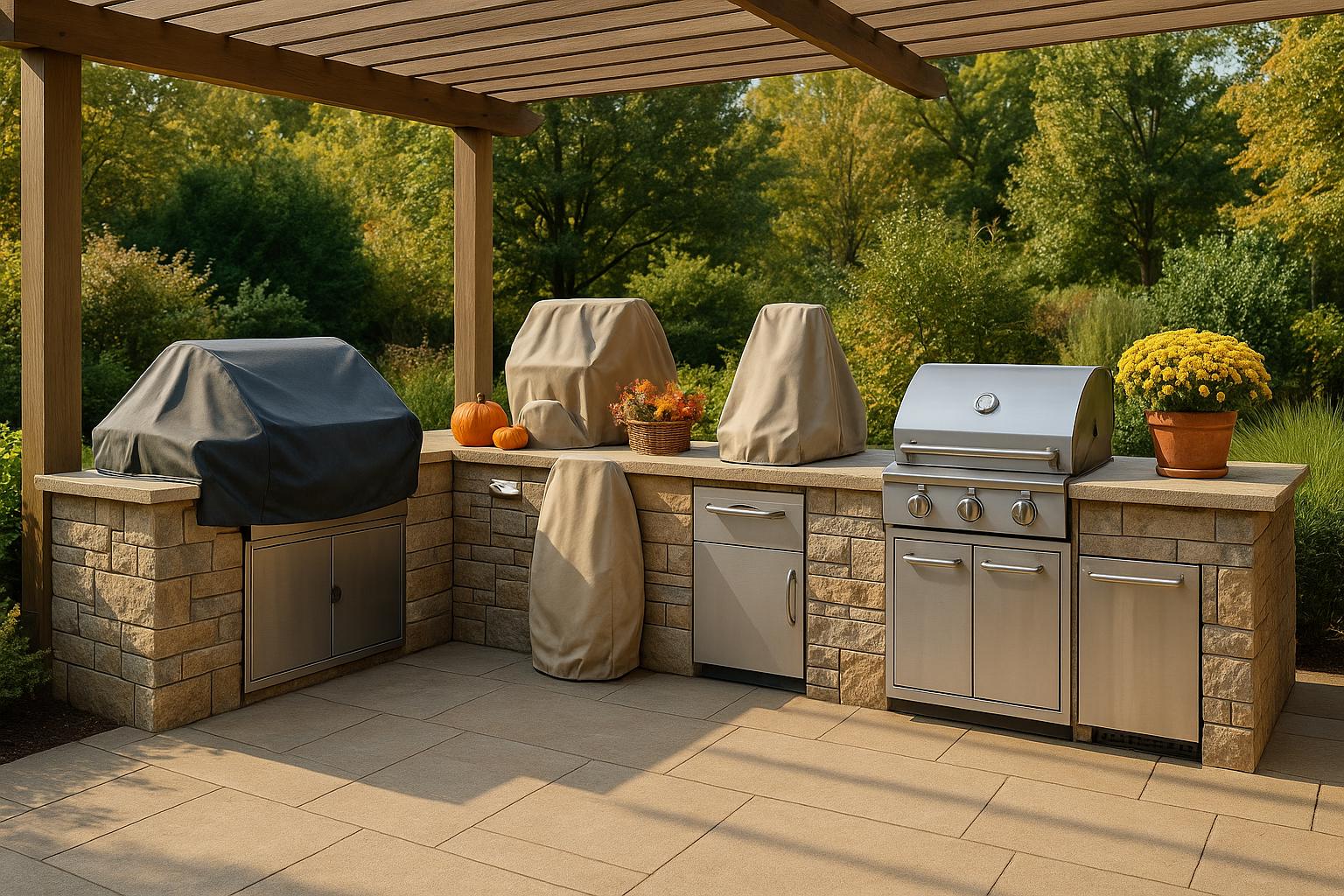 How to Protect Outdoor Kitchens Year-Round
