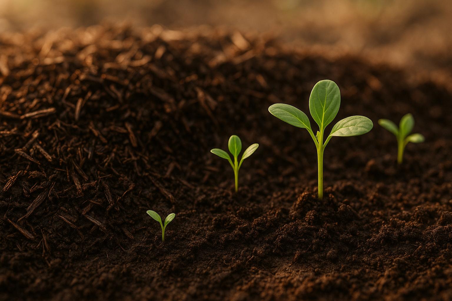 How Compost Mulch Improves Soil Health